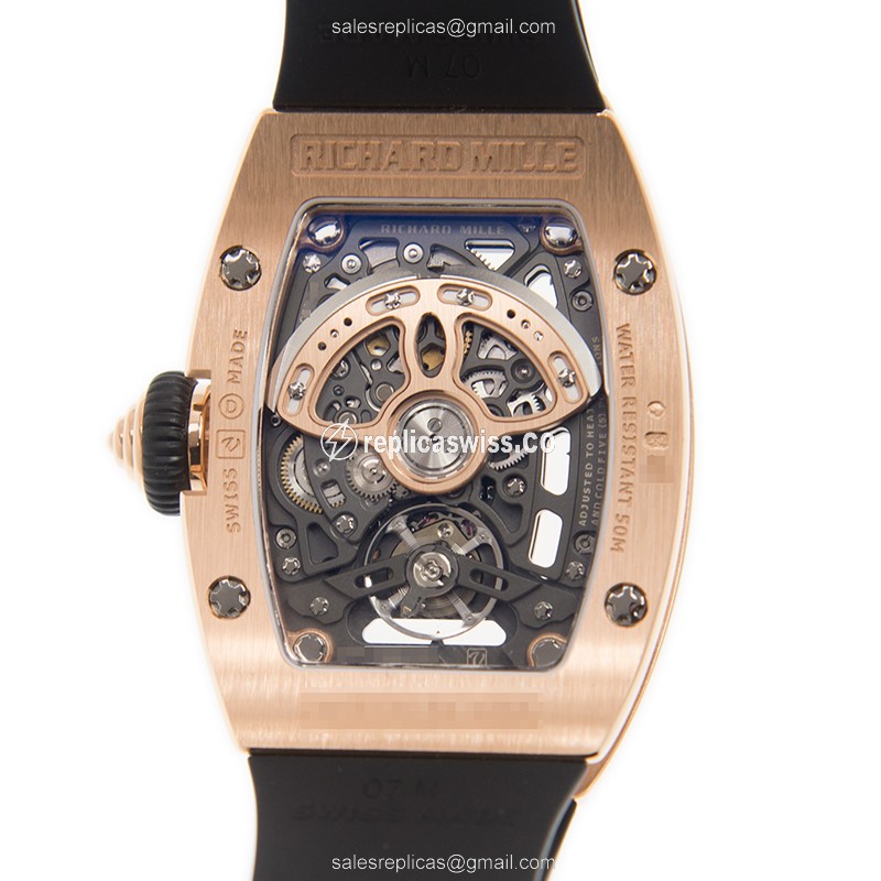Richard Mille RM07-01RG Automatic 18kt Rose Magic & Diamond