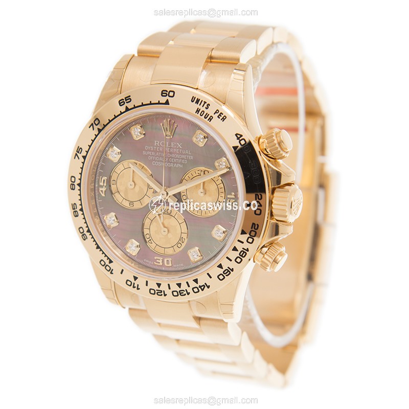 Rolex 116508NCBK8DI DAYTONA Automatic 18kt Yellow Gold