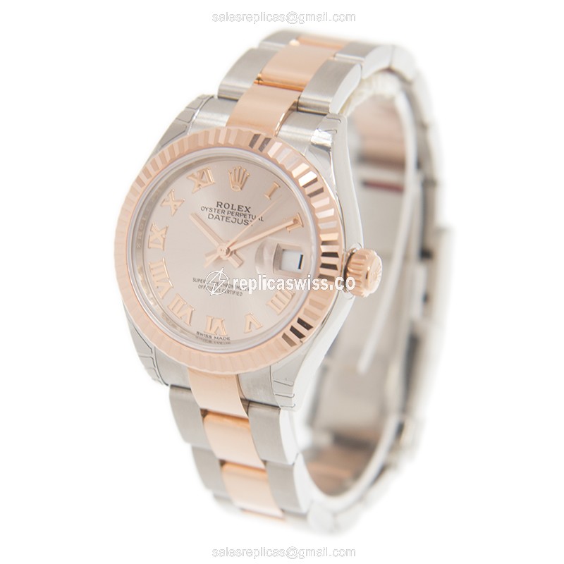Rolex 279171-0006 LADY DATEJUST Automatic 18kt Rose Gold & Steel