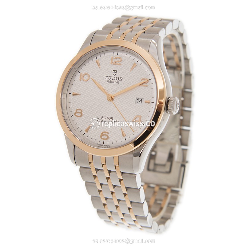 Tudor 91551-67051-SV 1926 Automatic 18kt Rose Gold & Steel