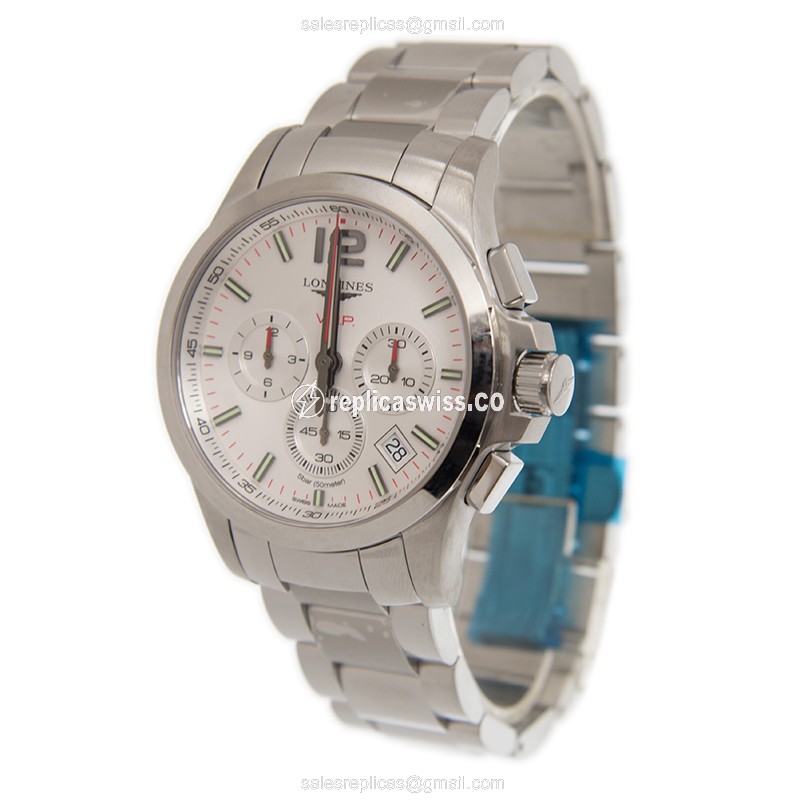 Longines L3.717.4.76.6 CONQUEST Quartz Stainless Steel