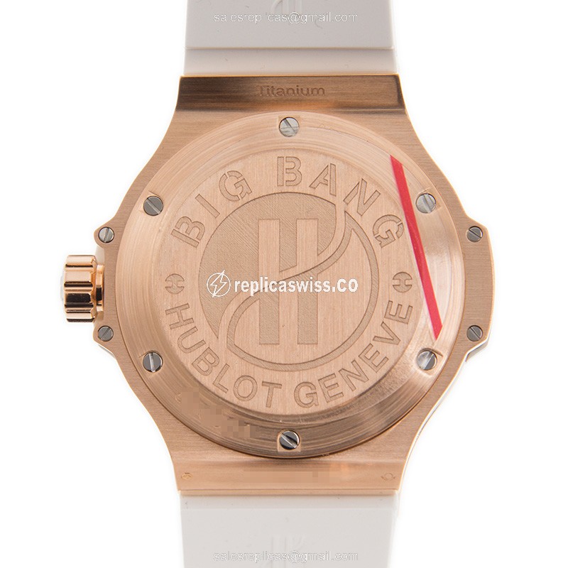 Hublot 361.PE.2010.RW.1704 BIG BANG Quartz 18kt Rose Gold & Diamonds
