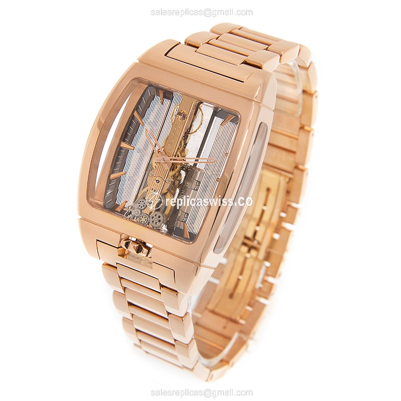 Corum 313.165.55/V100 GL10R GOLDEN BRIDGE Automatic 18kt Rose Gold
