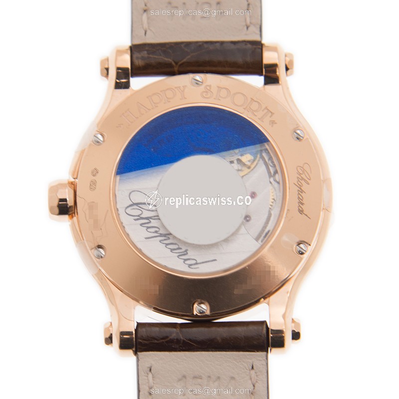 Chopard 274893-5012 Automatic 18kt Rose Gold & Diamonds
