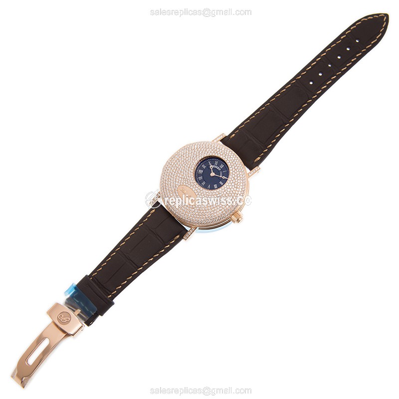 Breguet 1808BR/92/9W6/DD00 CLASSIQUE GRANDES COMPLICATIONS Manual Wind 18kt Rose Gold & Diamonds
