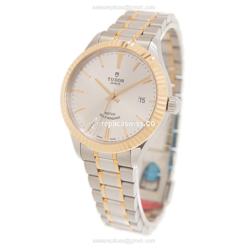 Tudor 12513-65063-SV STYLE Automatic 18kt Gold & Steel