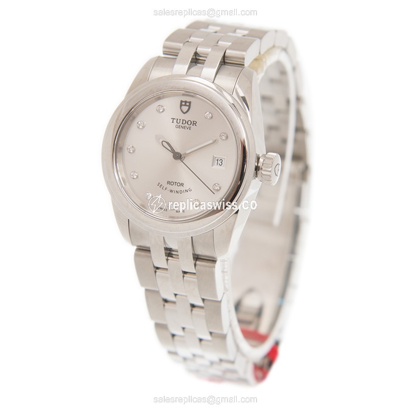 Tudor 51000-68010-10DI-SV GLAMOUR DATE Automatic Steel