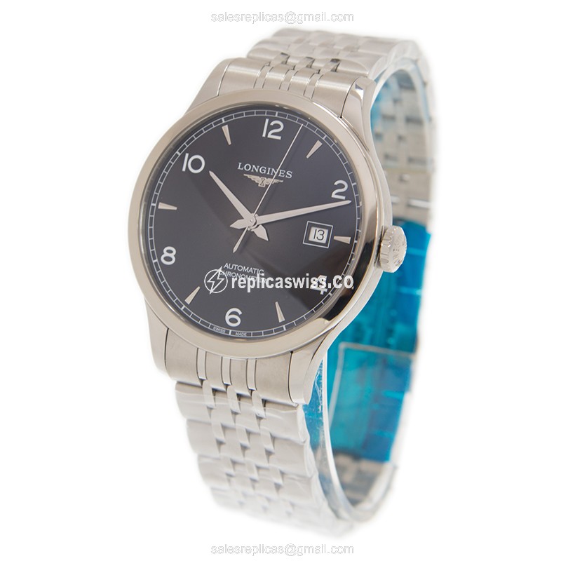 Longines L2.821.4.56.6 RECORD Automatic Stainless Steel