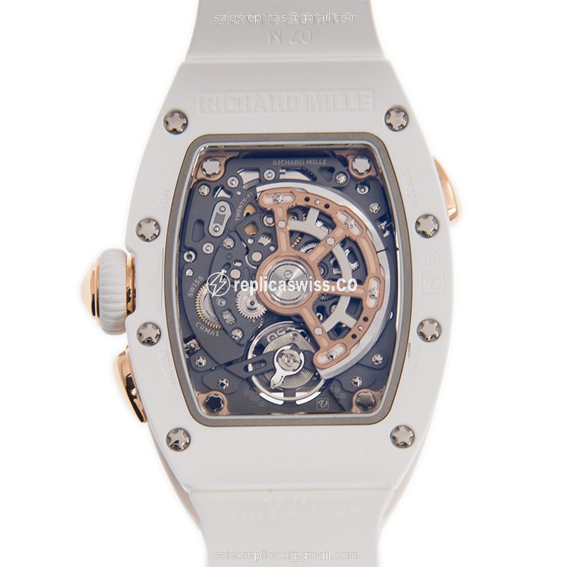 Richard Mille RM037-WHITE CERAMIC Automatic Ceramic