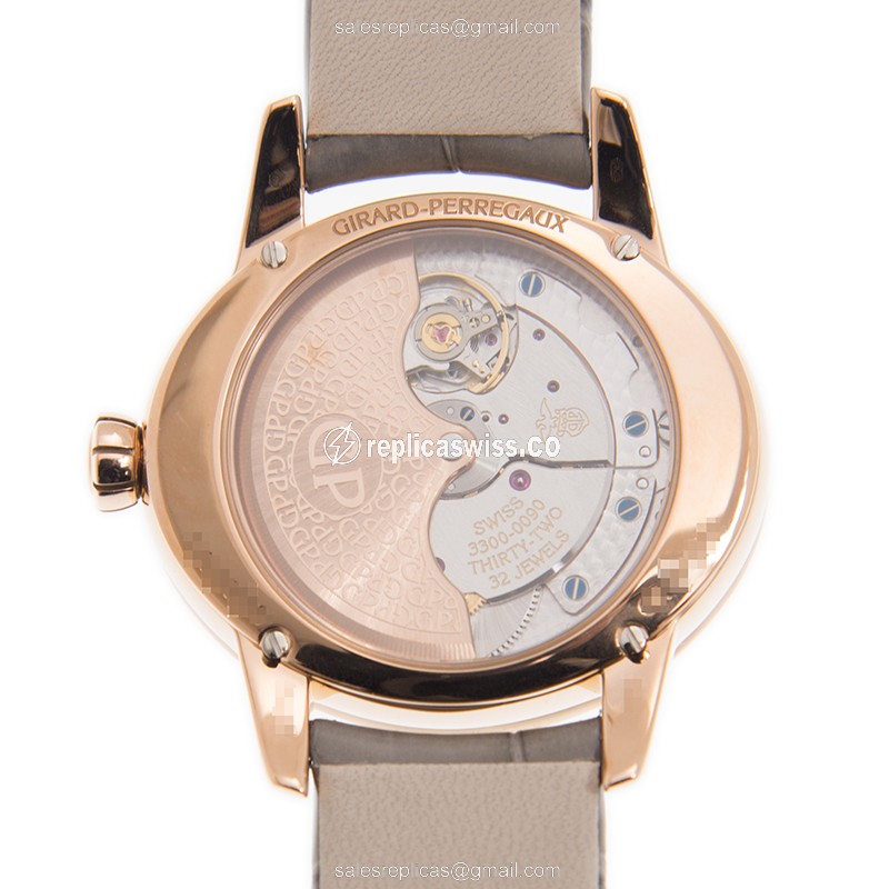 Girard Perregaux 80488D52A251-CK2A CATS EYE Automatic 18kt Rose Gold & Diamonds
