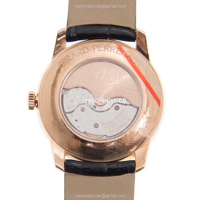 Girard Perregaux 49528-52-131-CB6A 1966 Automatic 18kt Rose Gold