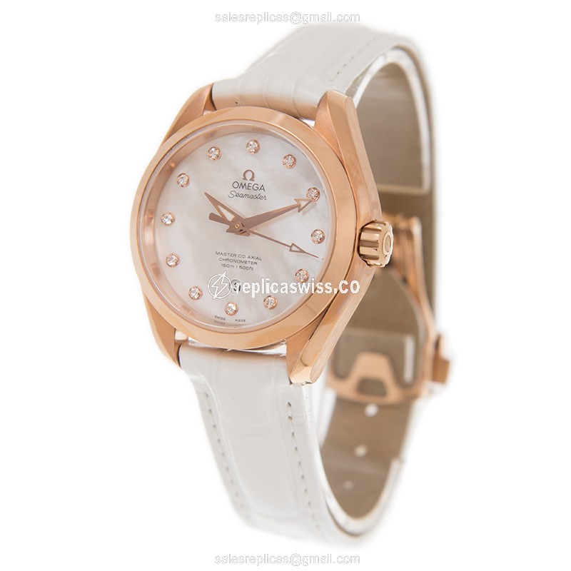 Omega 231.53.34.20.55.001 SEAMASTER Automatic 18kt Rose Gold