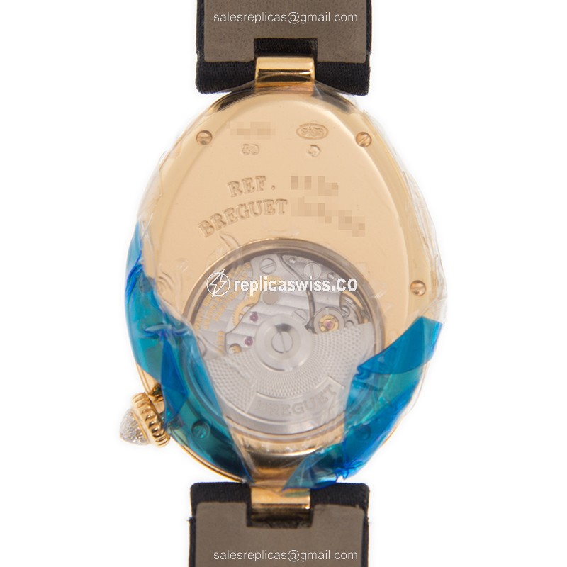 Breguet 8928BA/8D/844/DD0D REINE DE NAPLES Automatic 18kt Gold & Diamond