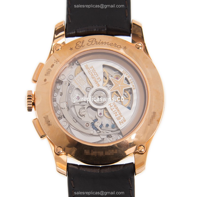 Zenith 18.2070.4054/02.C711 COMMANDER Automatic 18kt Rose Gold