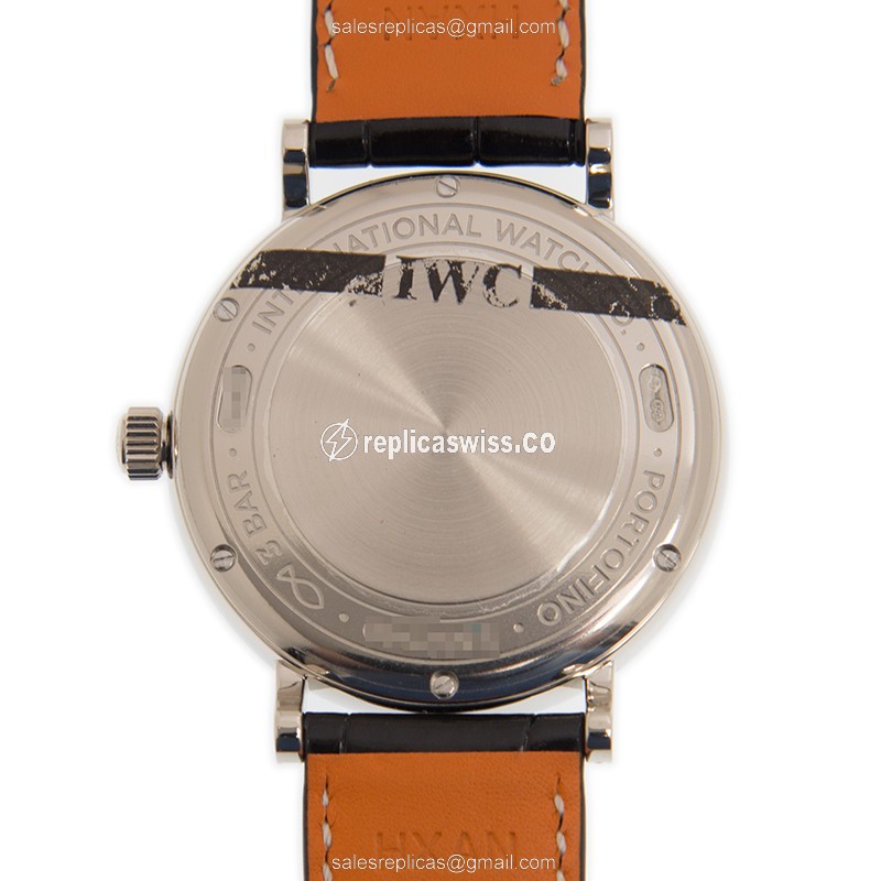 IWC IW459004 PORTOFINO Automatic 18kt White Gold & Diamond