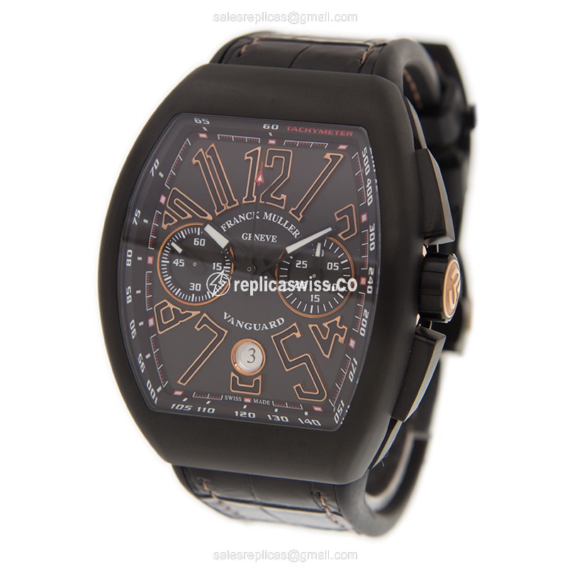Franck Muller V 45 CC DT TT NR BR(5N) VANGUARD Automatic Stainless Steel