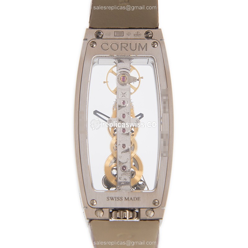 Corum 113.149.69/0089 0000 BRIDGE Manual Wind 18kt White Gold