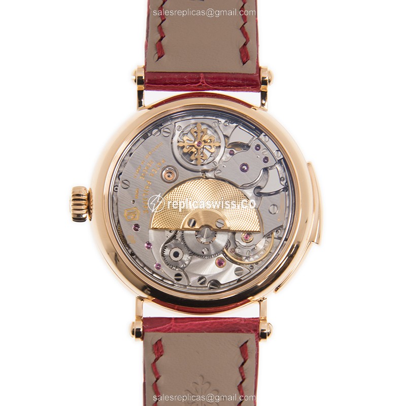 Patek Philippe 7000/50R-001 RARE HANDCRAFTS Automatic 18kt Rose Gold