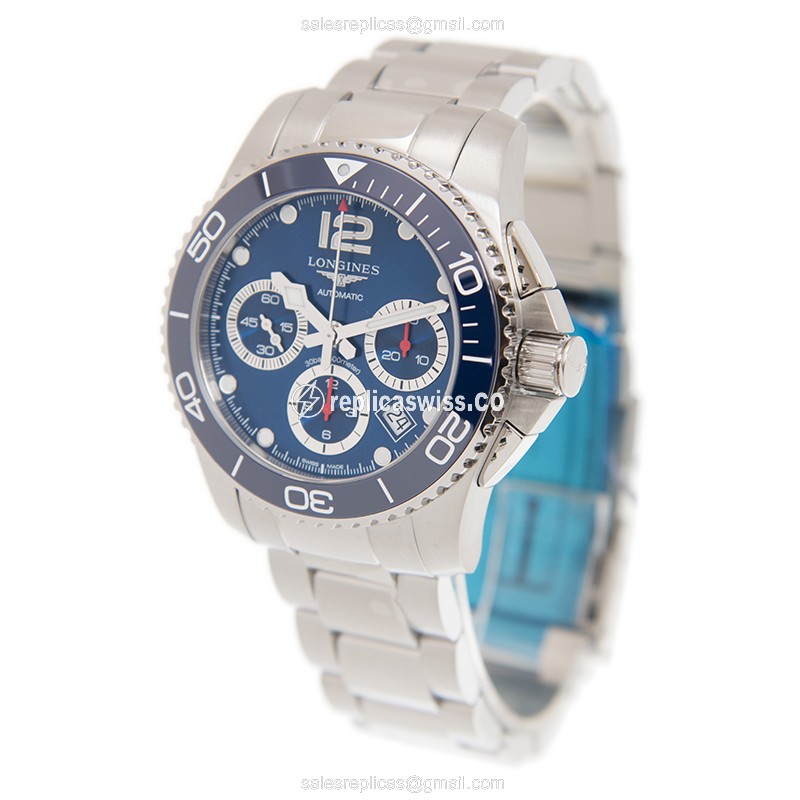 Longines L3.783.4.96.6 CONQUEST Automatic Ceramic & Steel