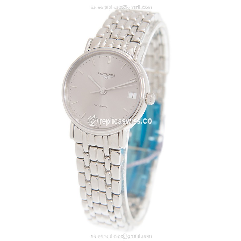 Longines L4.322.4.72.6 PRESENCE Automatic Stainless Steel