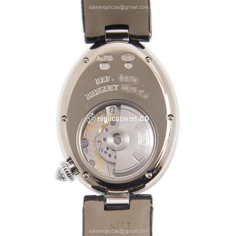 Breguet 8928BB/8D/944/DD0D REINE DE NAPLES Automatic 18kt White Gold & Diamond