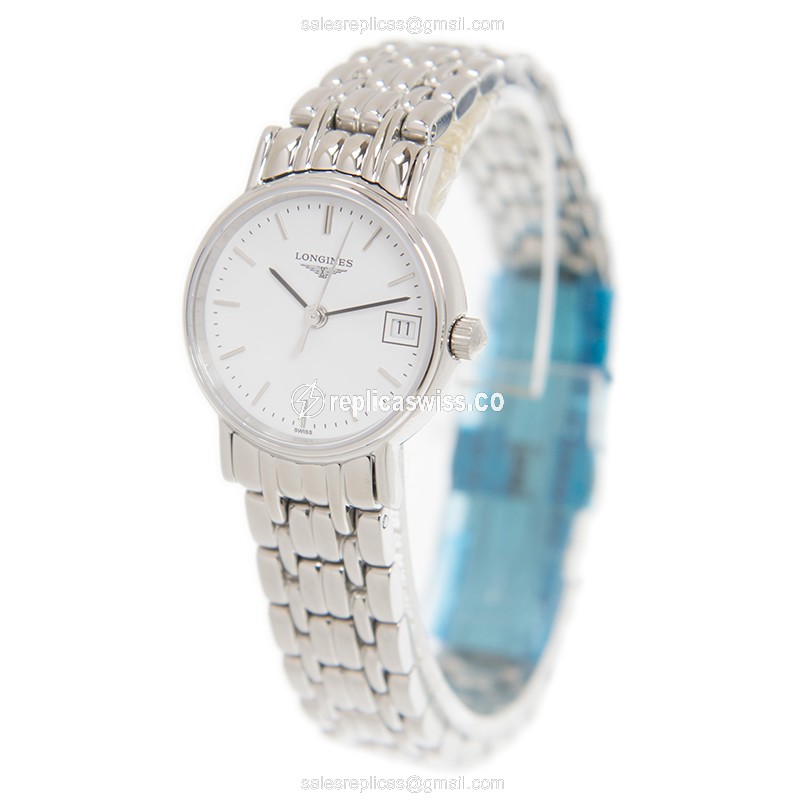 Longines L4.319.4.12.6 PRESENCE Quartz Stainless Steel