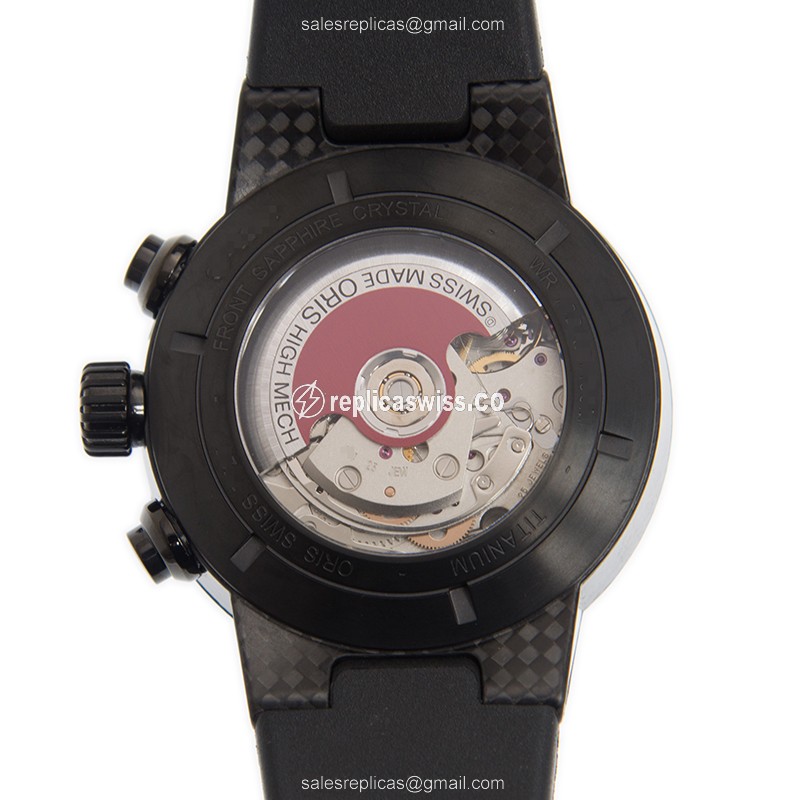Oris 674 7725 8764 (4 24 50 BT) MOTOR SPORT Automatic PVD Titanium
