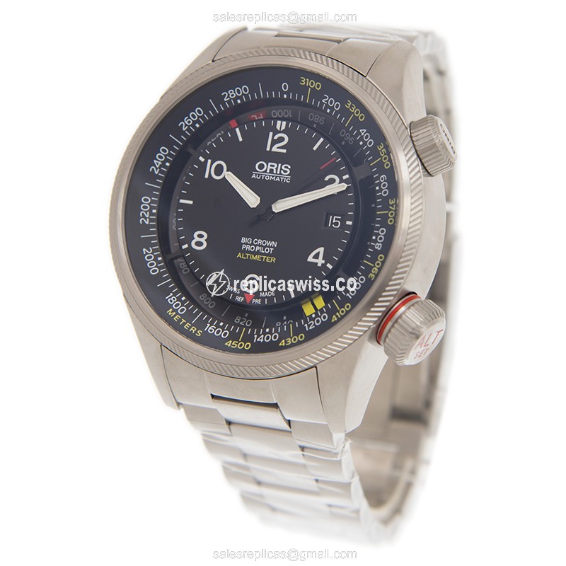 Oris 733 7705 4164 (8 23 19) AVIATION Automatic Stainless Steel