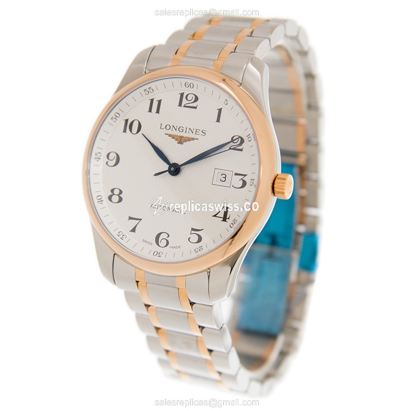 Longines L2.893.5.79.7 MASTER Automatic 18kt Rose Gold & Steel