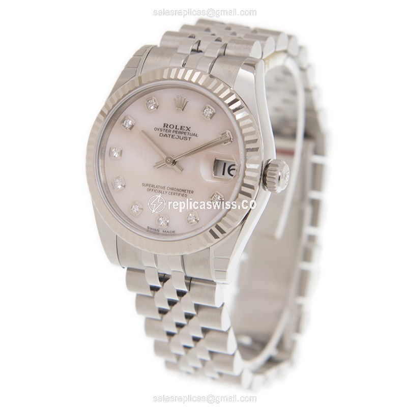 Rolex 178274-0043 DATEJUST Automatic 18kt White Gold & Steel
