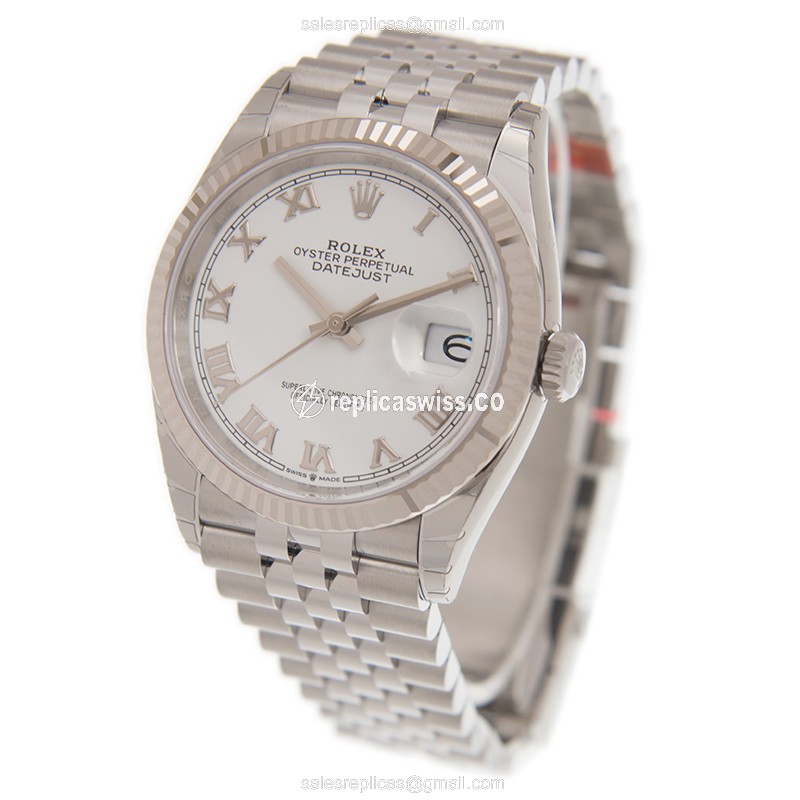 Rolex 126234-0025 DATEJUST Automatic 18kt White Gold & Steel