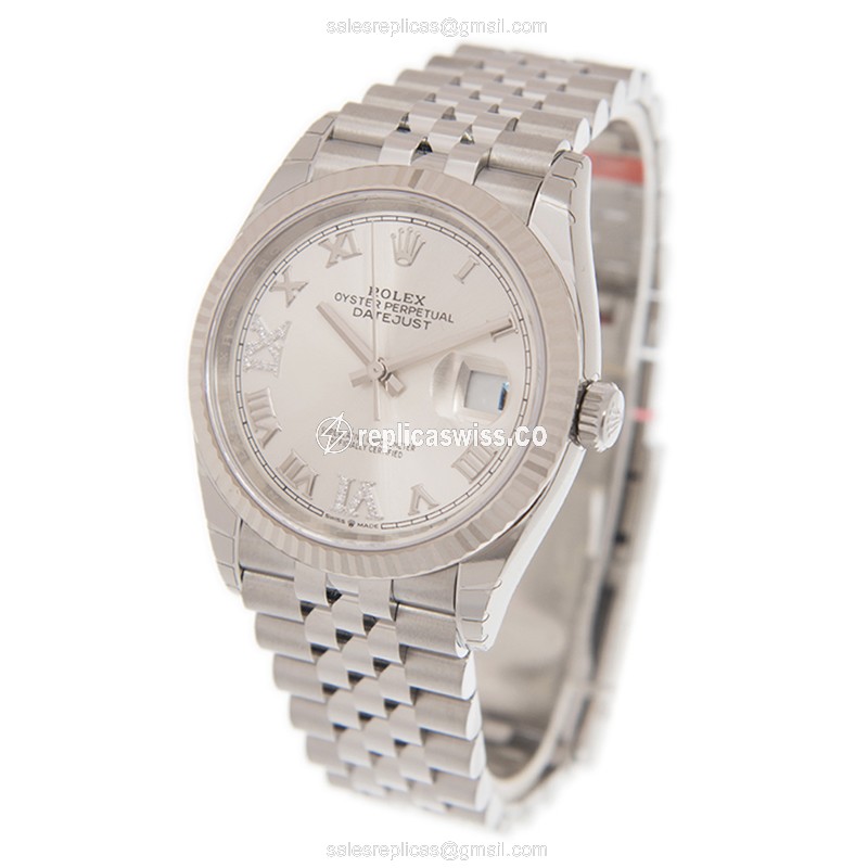 Rolex 126234S DATEJUST Automatic 18kt White Gold & Steel