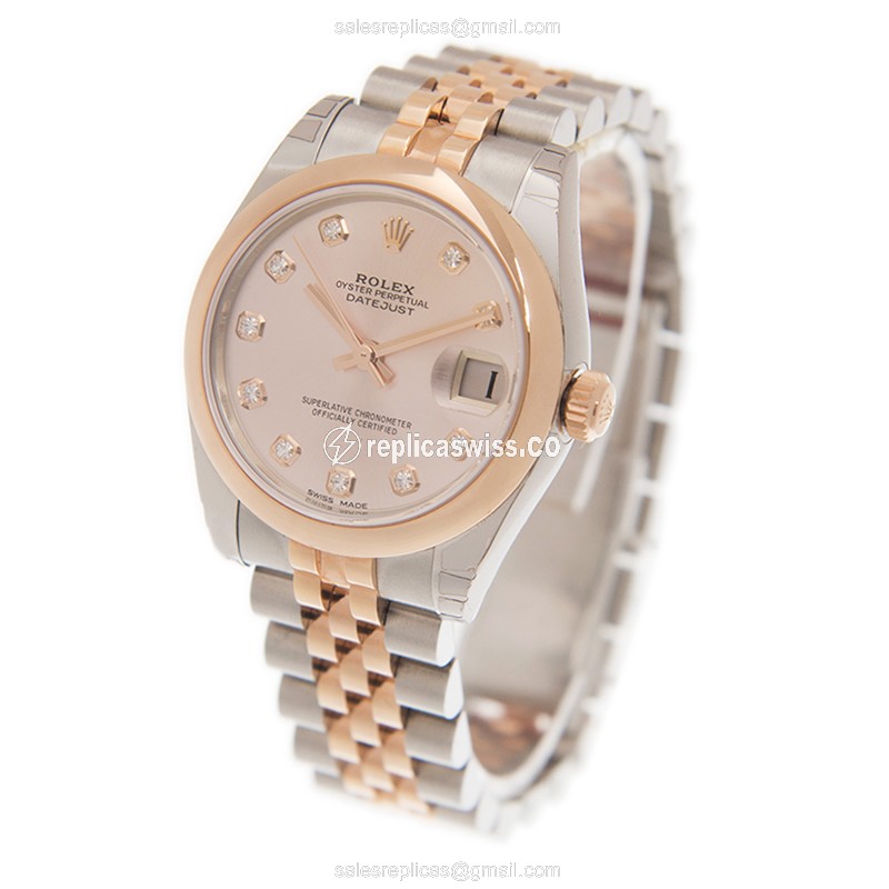 Rolex 178241G DATEJUST Automatic 18kt Rose Gold & Steel