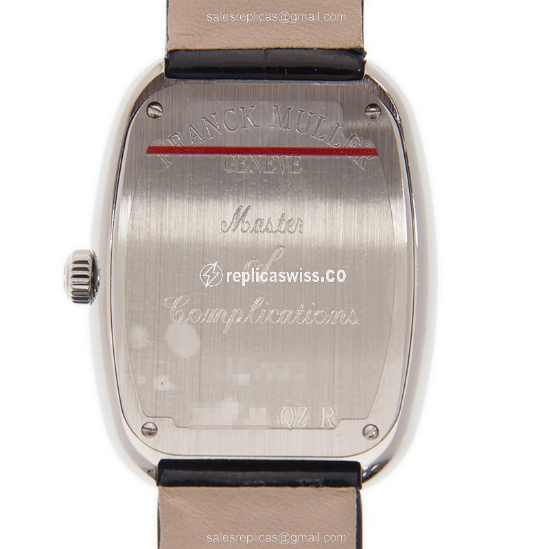 Franck Muller 3002 M QZ R (AC) - AFT DIA LADIES COLLECTION Quartz Stainless Steel & Diamonds