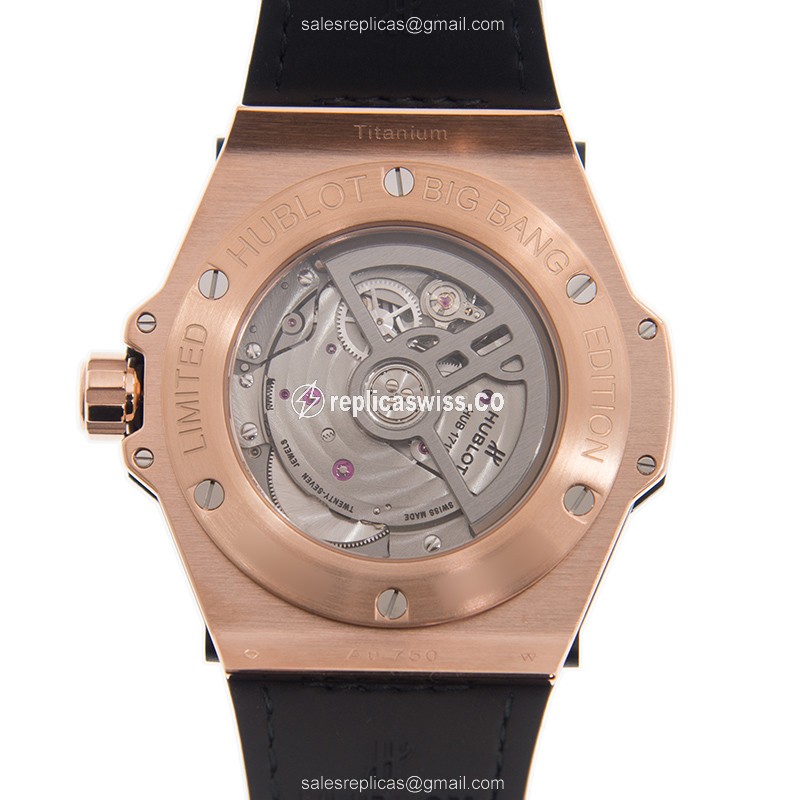 Hublot 465.OS.7189.VR.1204.MXM19 (LTD100) BIG BANG Automatic 18kt Rose Gold & Diamonds