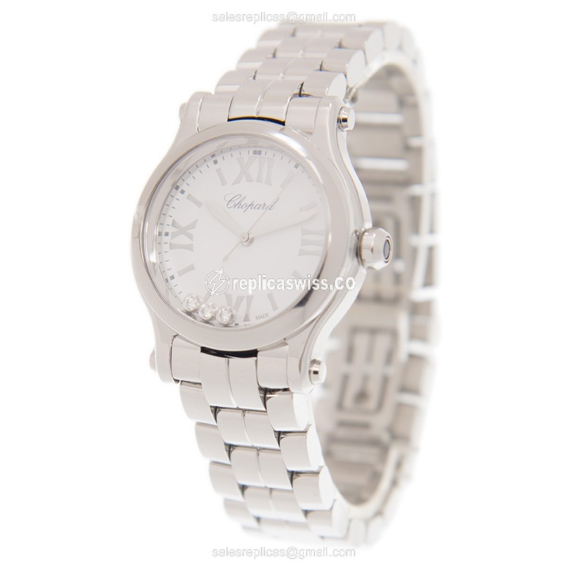 Chopard 278590-3002 HAPPY SPORT Quartz Stainless Steel