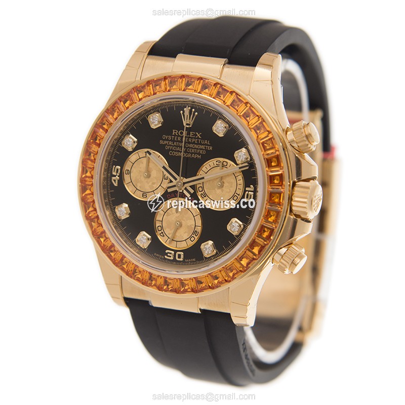 Rolex 116588SACO-0003/04 DAYTONA Automatic 18kt Gold & Diamond