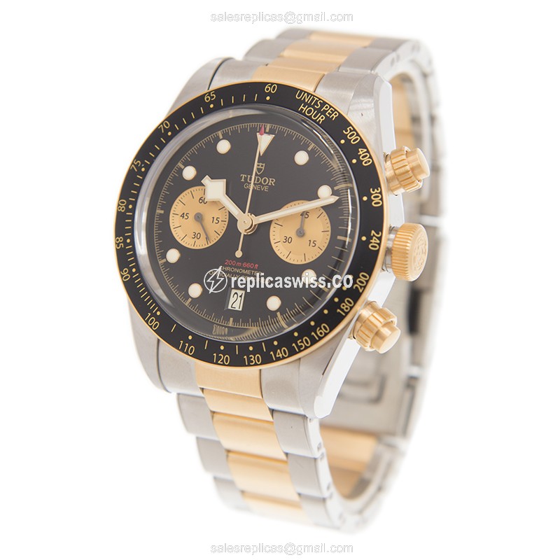 Tudor 79363N BLACK BAY Automatic 18kt Gold & Steel