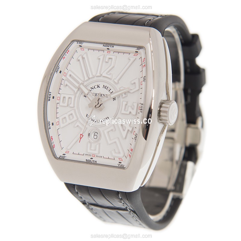 Franck Muller V 45 SC DT AC.BC VANGUARD Automatic Stainless Steel