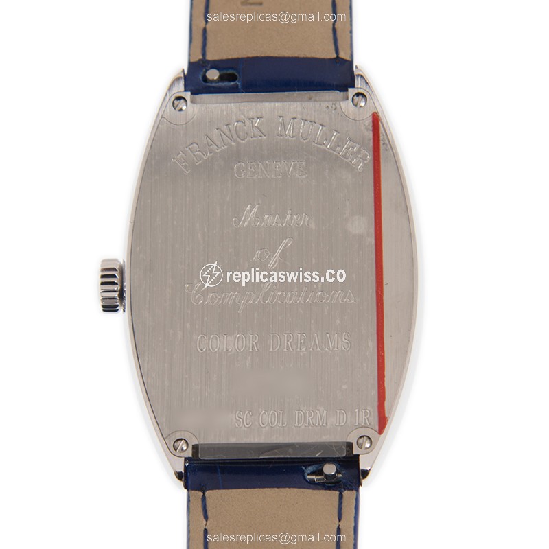 Franck Muller 5851 M SC COL DRM D 1R (AC) CINTREE CURVEX Automatic Stainless Steel & Diamonds