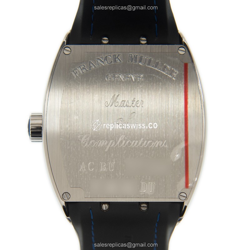 Franck Muller V 45 SC DT (AC.BU) VANGUARD Automatic Stainless Steel