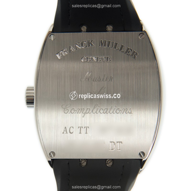 Franck Muller V 41 SC DT (AC.TT) VANGUARD Automatic Stainless Steel