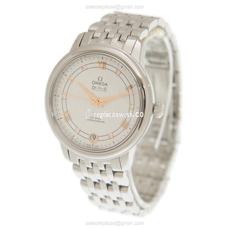 Omega 424.10.33.20.52.001 DE VILLE Automatic Stainless Steel