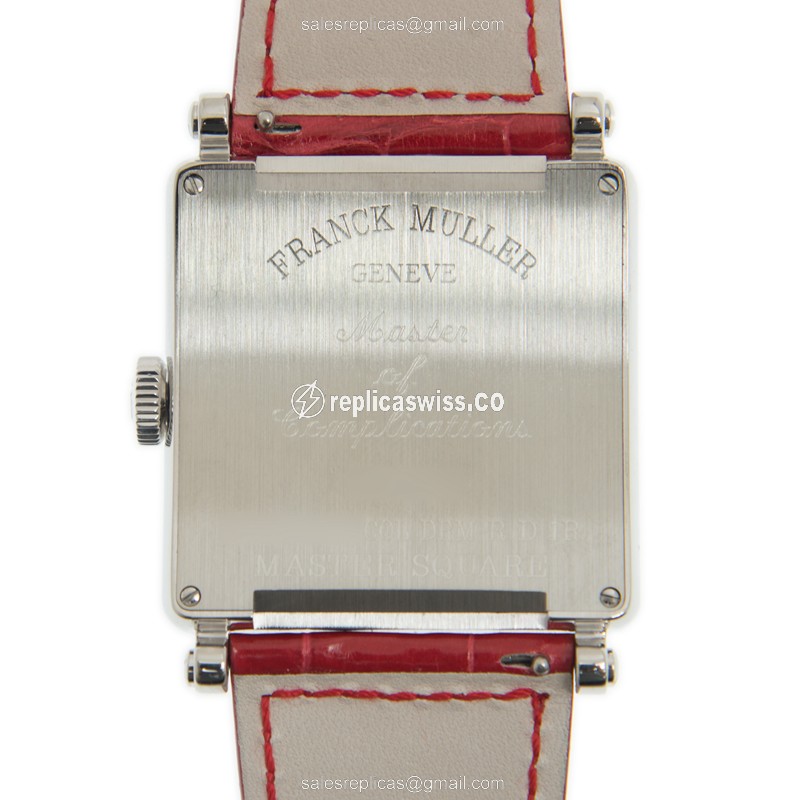 Franck Muller 6002 H QZ D 1R COL DRM (AC) COLOR DREAMS Quartz Stainless Steel & Diamonds