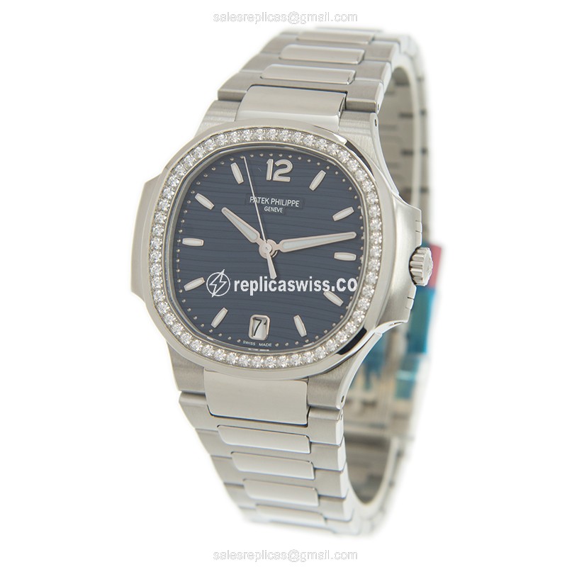 Patek Philippe 7118/1200A-001 NAUTILUS Automatic Stainless Steel & Diamonds
