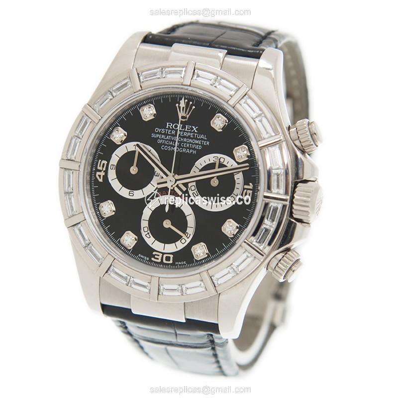 Rolex 116589BR DAYTONA Automatic 18kt White Gold & Diamond