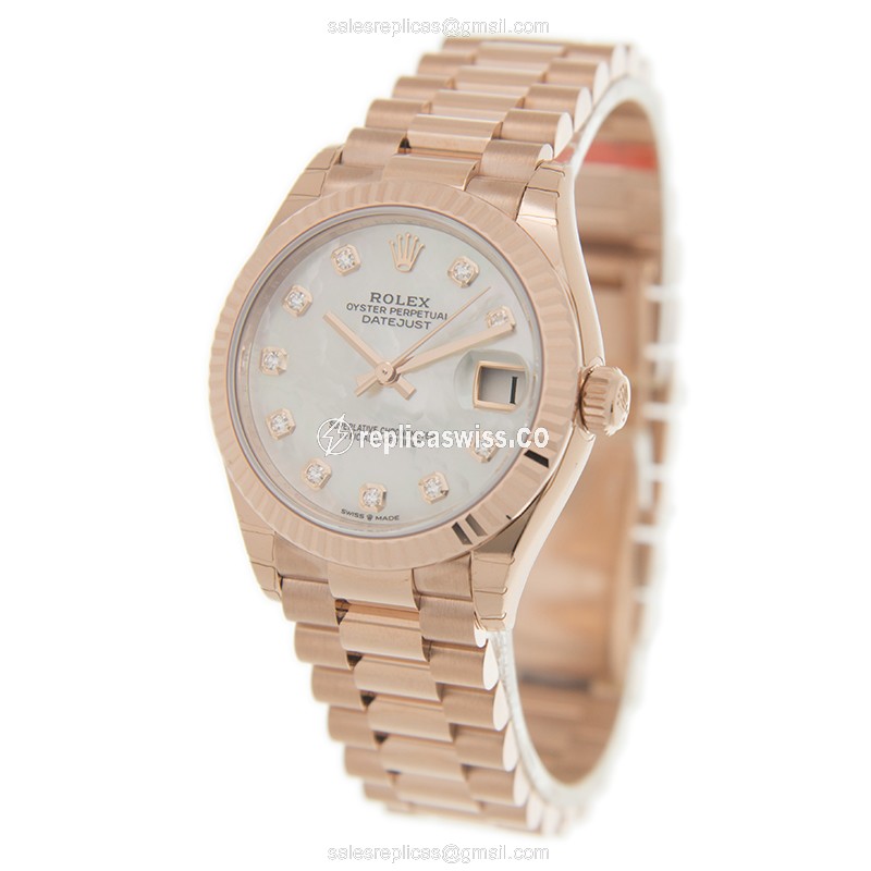 Rolex 278275-0009 DATEJUST Automatic 18kt Rose Gold