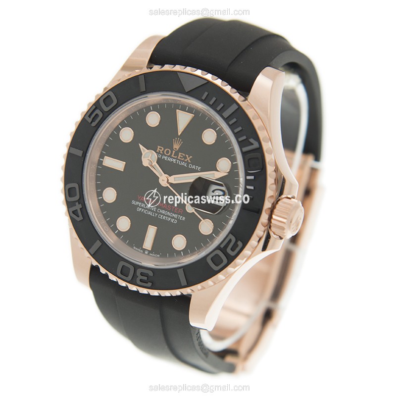 Rolex 126655-0002 YACHT MASTER Automatic 18kt Rose Gold