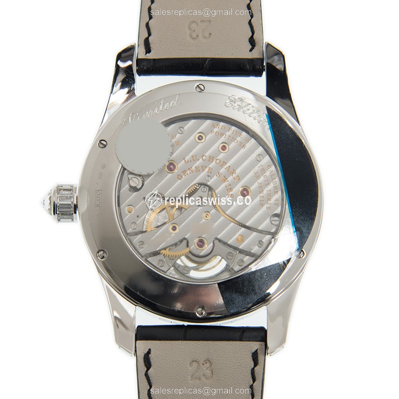 Chopard 171921-1001 L.U.C Manual Wind 18kt White Gold & Diamond