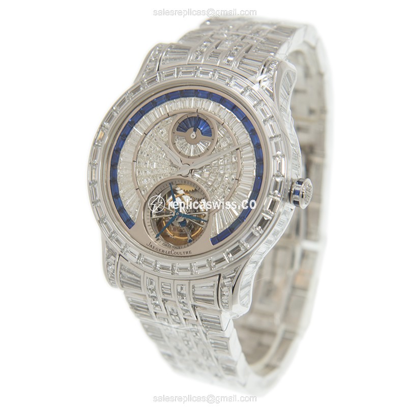 Jaeger-Lecoultre Q1663314 MASTER ULTRA THIN Automatic 18kt White Gold & Diamond